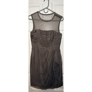 White by Vera Wang gray tulle dress size 6